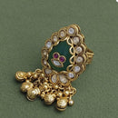 JCM Gold Plated Pota Stone Ring