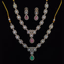 JCM Gold Plated Pota Stone Necklace Set