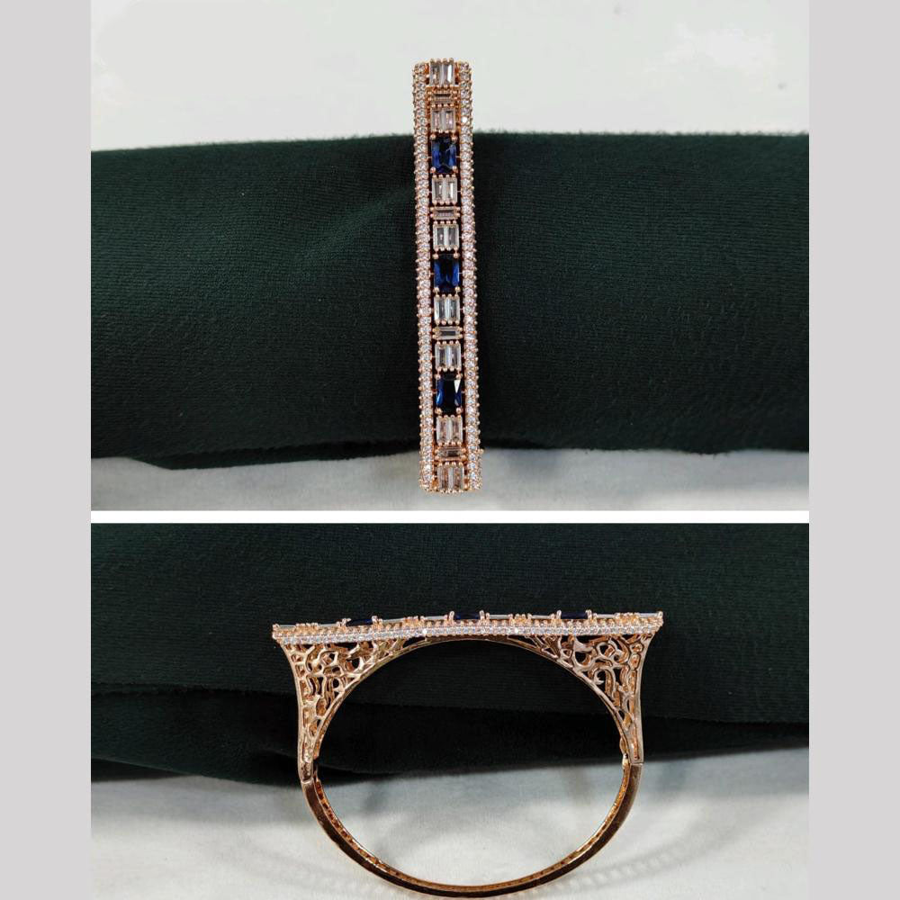 JCM Gold Plated American Diamond Openable Kada