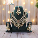 JCM Kundan Pearl And Beads Necklace Set
