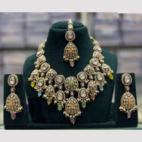 JCM Traditional Kundan Beads Set – Ideal for Weddings, Parties & Celebrations