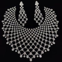 JCM American Diamond Necklace Set – Stylish Modern Jewellery for Every Occasion