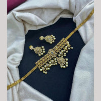 Jcm Elegant Sparkle Austrian Stone Pearls And Beads Necklace Set