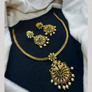 Jcm Elegant Sparkle Austrian Stone Pearls And Beads Necklace Set