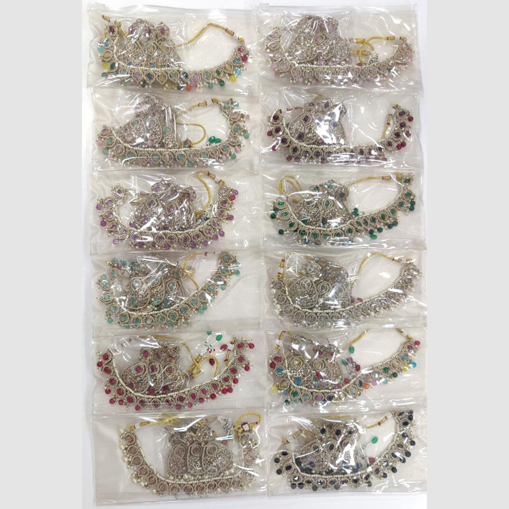 JCM Indian Ethnic Necklace Set – Austrian Crystals, Stylish & Elegant
