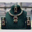 JCM Noor-e-Nazakat Midnight Stone Necklace Set
