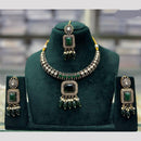 JCM Noor-e-Nazakat Midnight Stone Necklace Set