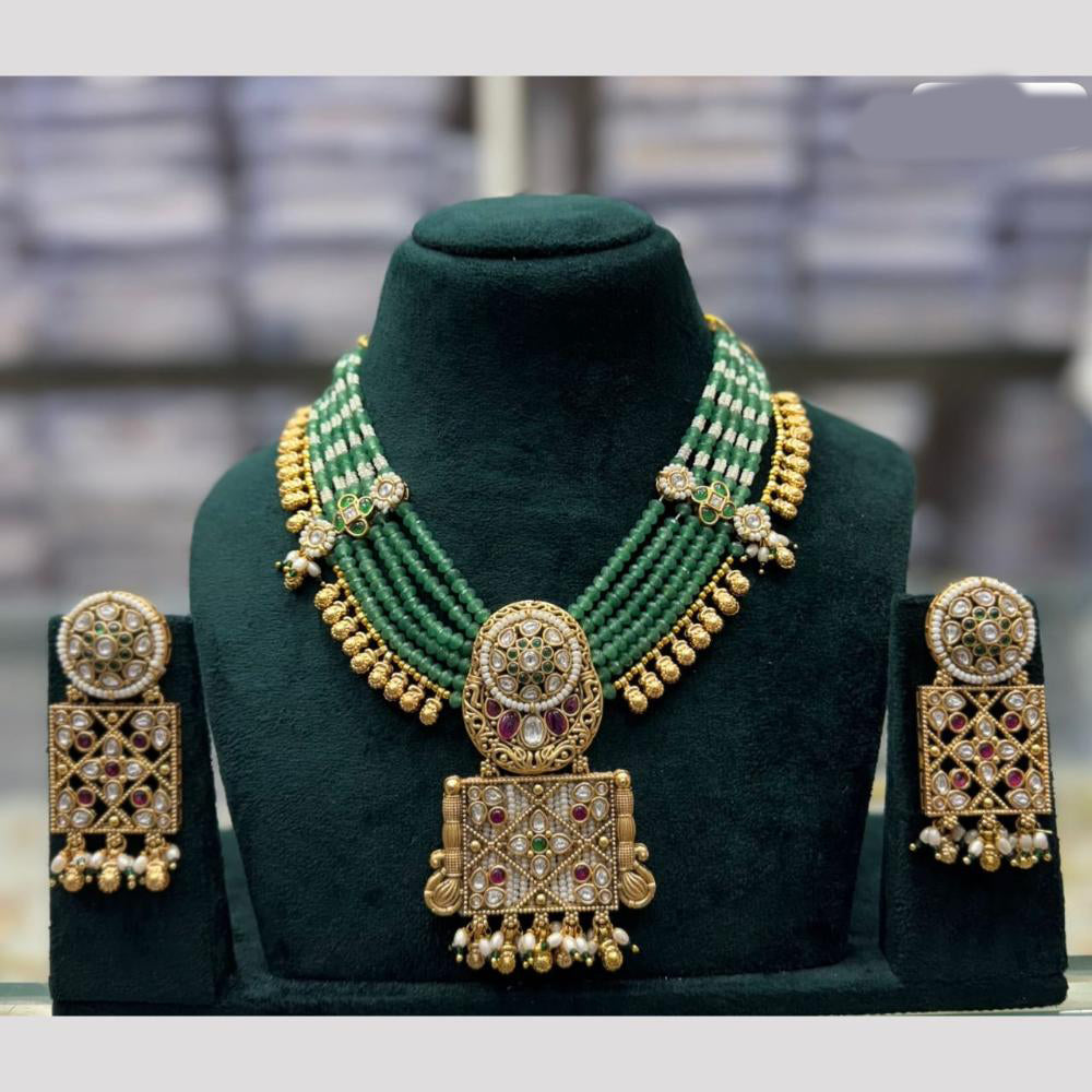 JCM Regal Rhythms The Heritage Garnet Ensemble Necklace Set