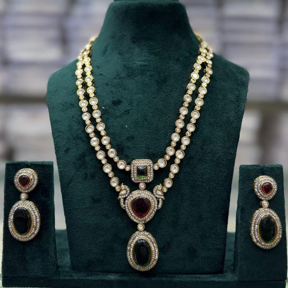 JCM A Symphony of Stones Elegance Carved in Time Necklace Set