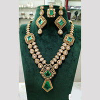 JCM Grand Set Featuring Large Gemstones and Brilliant Sparkle Necklace Set