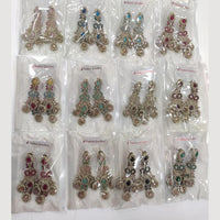 JCM Jewellery  Lightweight  Crystal Stone Dangler Earrings for Party