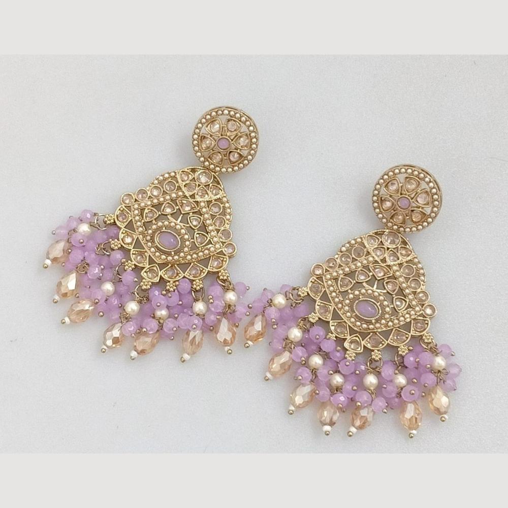 JCM Jewellery Signature Austrian Stone with Beads Layered Earrings