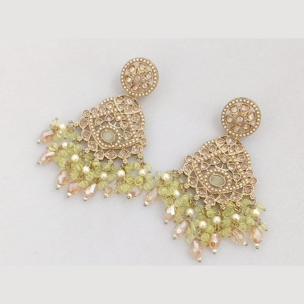 JCM Jewellery Signature Austrian Stone with Beads Layered Earrings