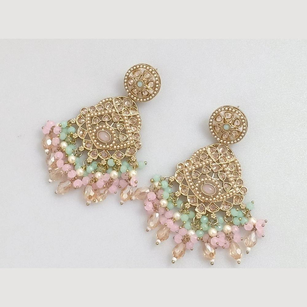 JCM Jewellery Signature Austrian Stone with Beads Layered Earrings
