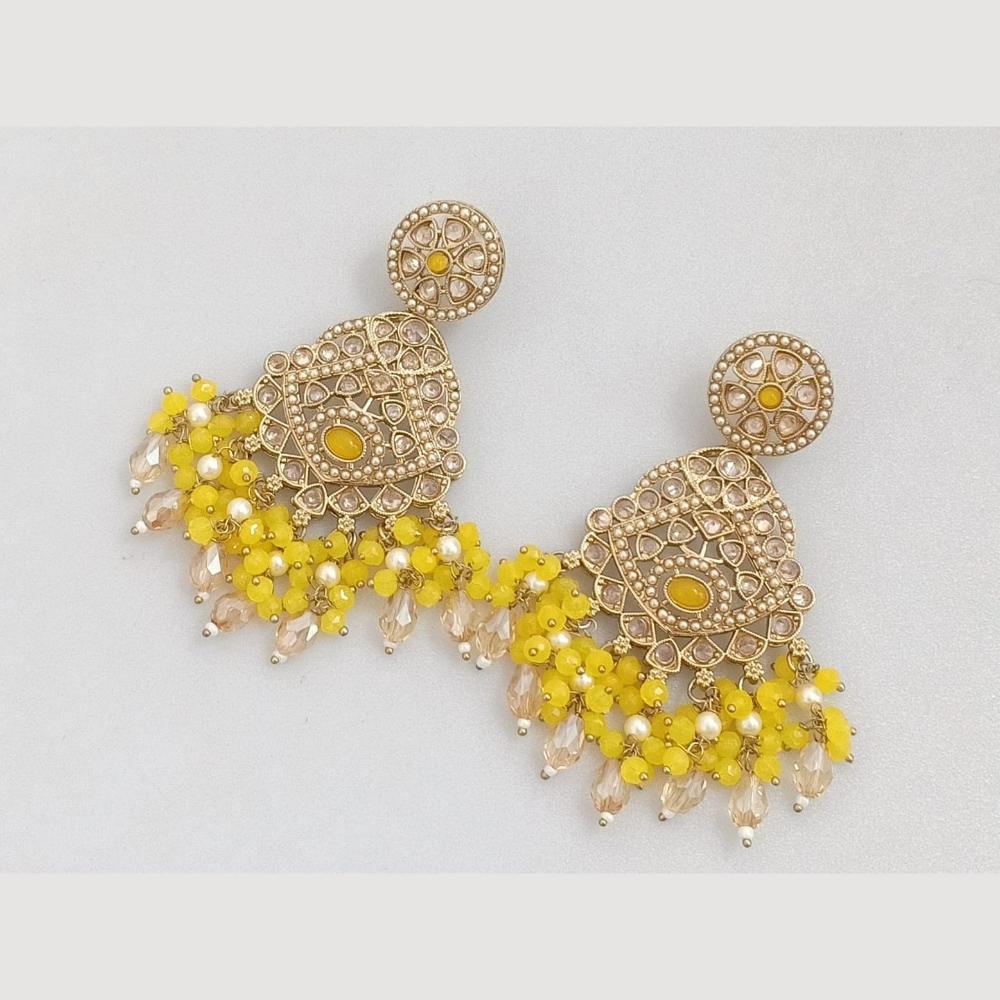 JCM Jewellery Signature Austrian Stone with Beads Layered Earrings