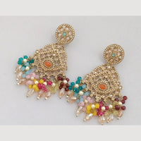 JCM Jewellery Signature Austrian Stone with Beads Layered Earrings