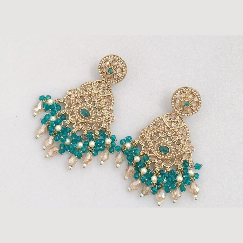 JCM Jewellery Signature Austrian Stone with Beads Layered Earrings