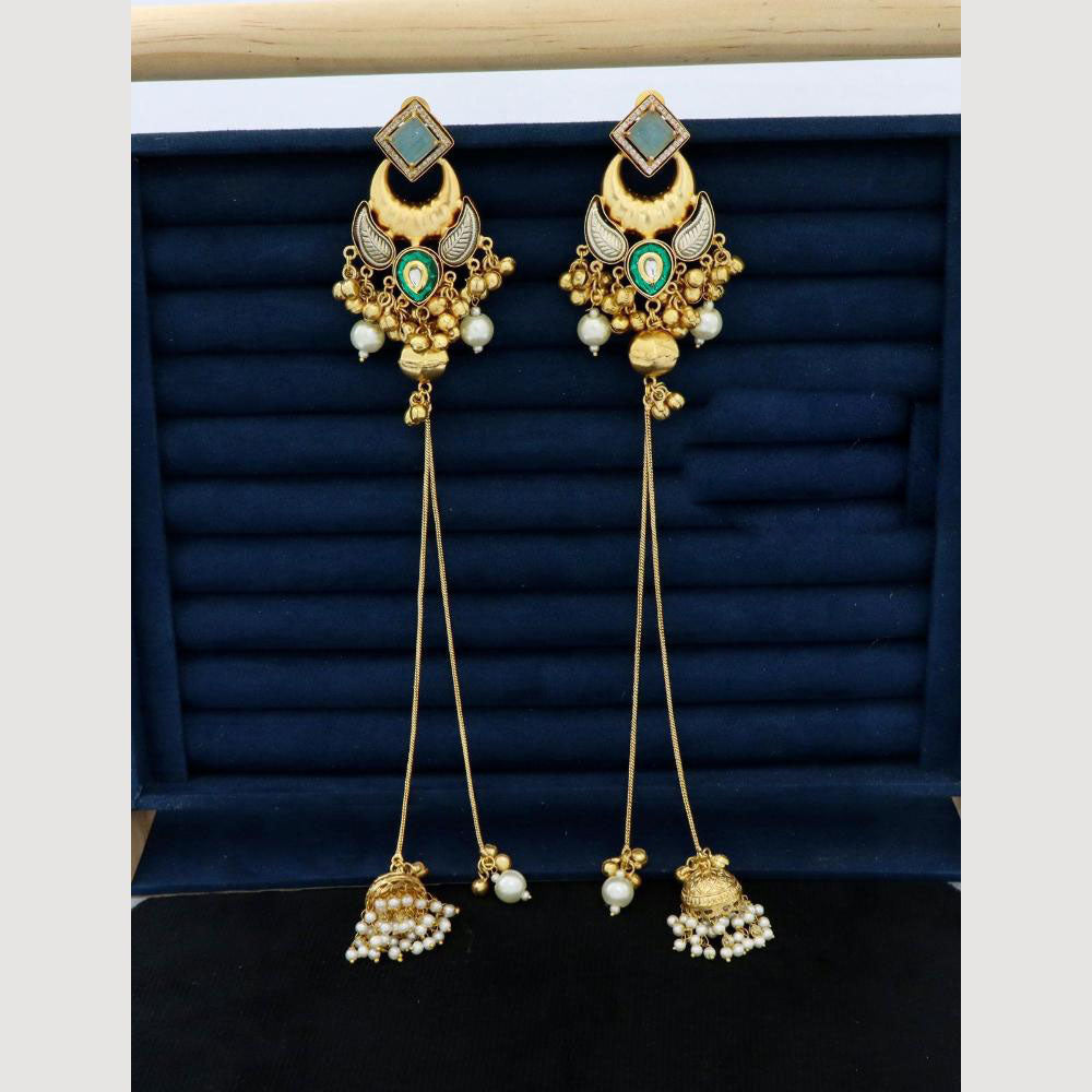 JCM Ethnic Charm Drop Dangler Earrings For Every Occassions