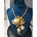 JCM Floral Design Austrian Stone Chain Pendant
