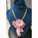JCM Floral Design Austrian Stone Chain Pendant