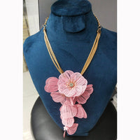 JCM Floral Design Austrian Stone Chain Pendant