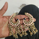 JCM Ethnic Elegance Kundan and Pearl Dangler Earrings