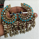JCM Ethnic Elegance Kundan and Pearl Dangler Earrings