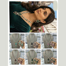 JCM Timeless Royal Pota Stone And Pearl Necklace Set