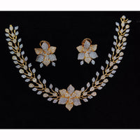 JCM Designer American Diamond Necklace Jewellery Set