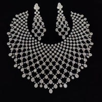 JCM Designer American Diamond Necklace Jewellery Set