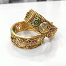 JCM Grand Pota Stone Openable Bangles Set