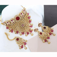 JCM Premium Pota Stone And Beads Choker Necklace Set 