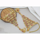 JCM Antique Crystal Stone Hand Harness Set