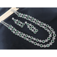 JCM Designer American Daimond Long Necklace Set