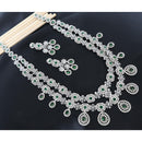JCM Designer American Daimond Long Necklace Set