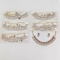 JCM Designer Pota Stone Necklace Set