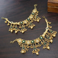 JCM Designer Pota Stone And Pearl Kanchain