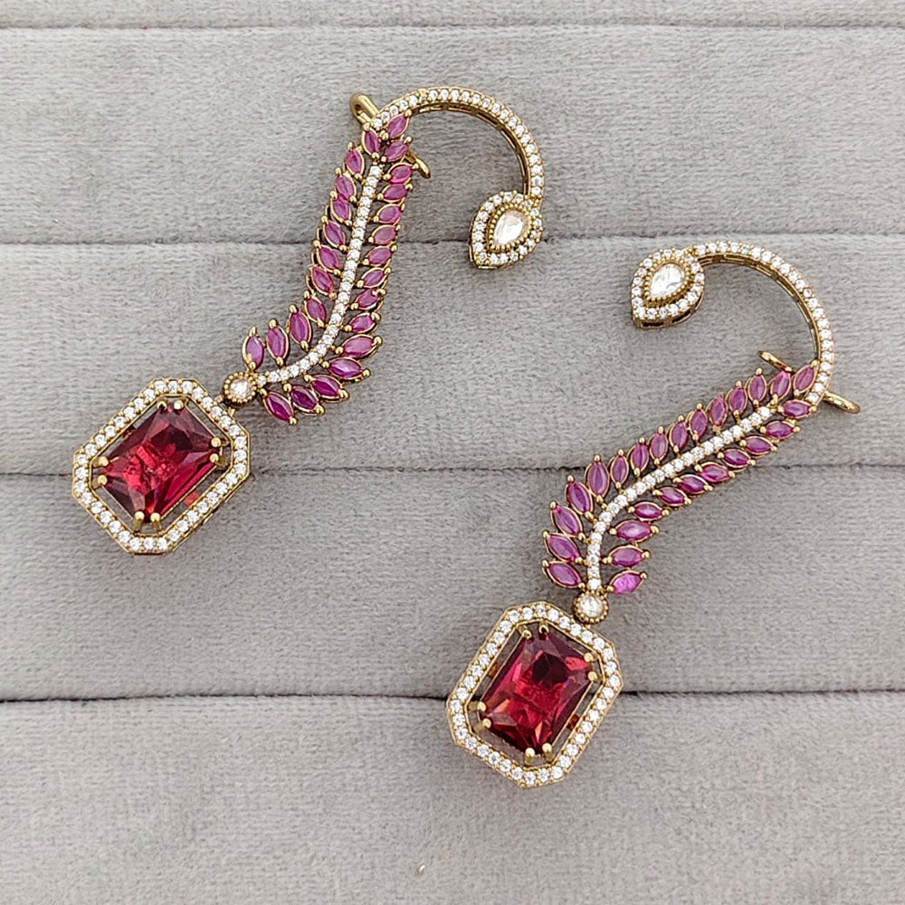 JCM Royal American Daimond Dangler Earrings 