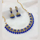 JCM Premium Pota Stone And Beads Designer Necklace Set