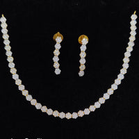 JCM Royal Look Crystal Stone Necklace Set