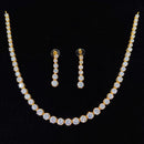 JCM Royal Look Crystal Stone Necklace Set