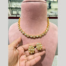 JCM Traditional Polki Kundan Stone Necklace Set
