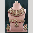 JCM Heritage Style Pota Stone Beads And Pearl Necklace Set