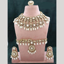JCM Heritage Style Pota Stone Beads And Pearl Necklace Set