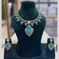 JCM Premium Designer Kundan Stone Necklace Set