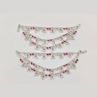 JCM Designer Pota Stone And Pearl Kanchain
