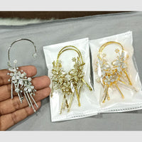 JCM Glitter Shine Austrian Stone EarCuff Earrings