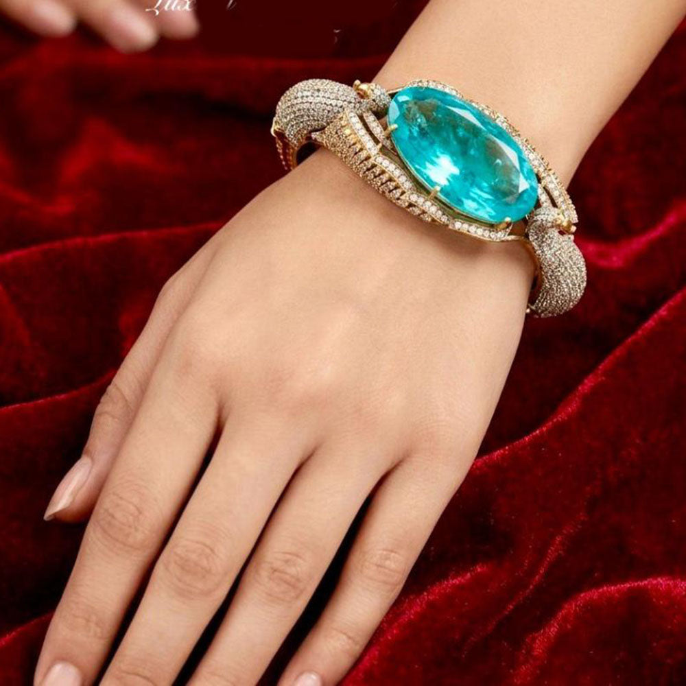 JCM Austrian Stone Elegant Openable Bracelet