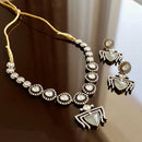 JCM Premium Pota Stone And Austrian Stone Necklace Set