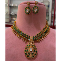 JCM Grand Polki Kundan Statement Necklace Set